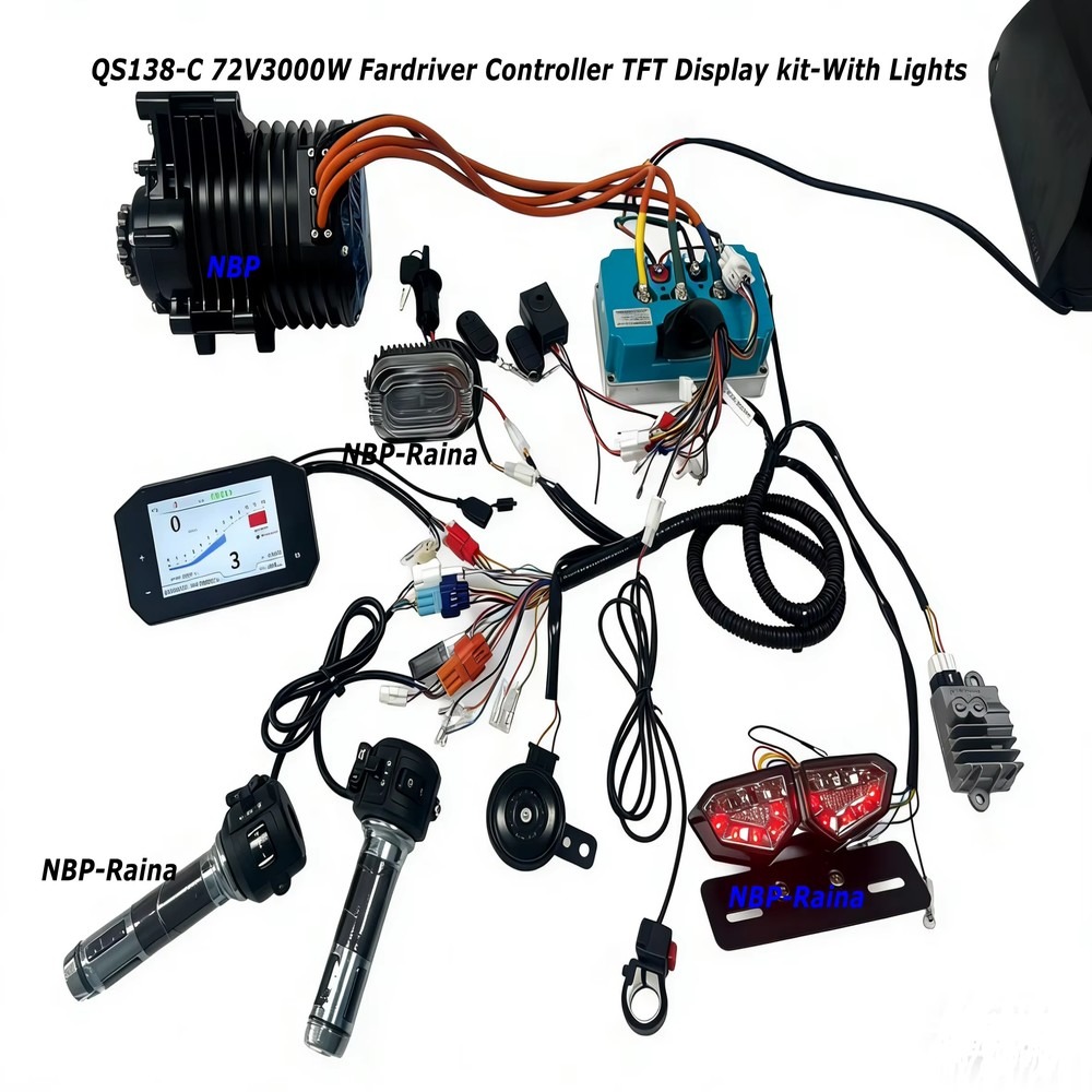 72V 3000W Mittelmotor-Kit 100K – Mid Drive Motor Kit 72V 3000W Bewertung und Preis